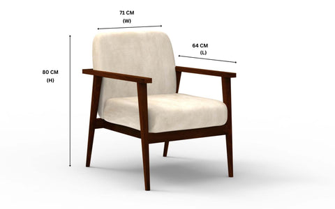Dado Lounge Chair Pebble