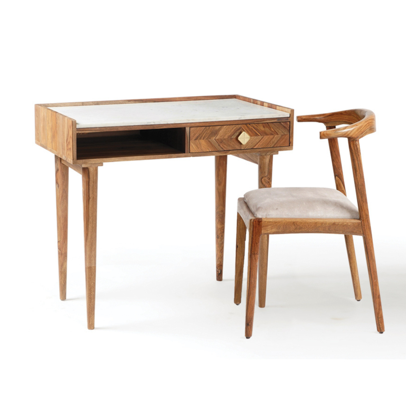 Dado Study Table With Chair