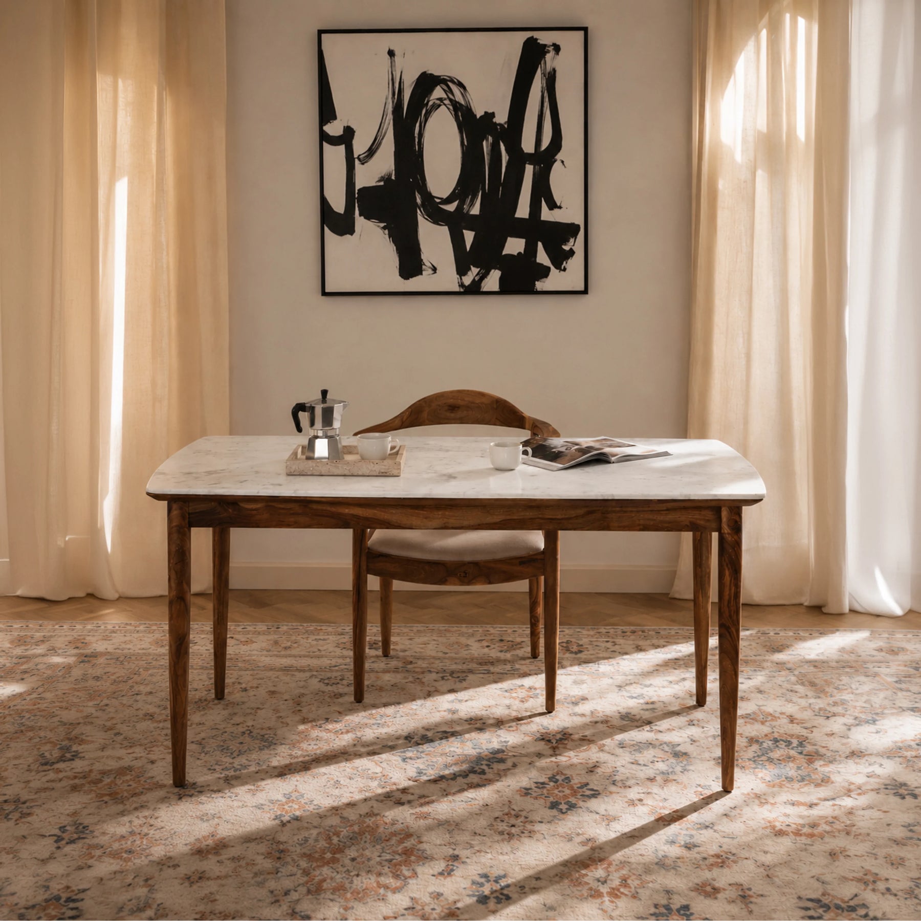 Dado Marble Dining Table