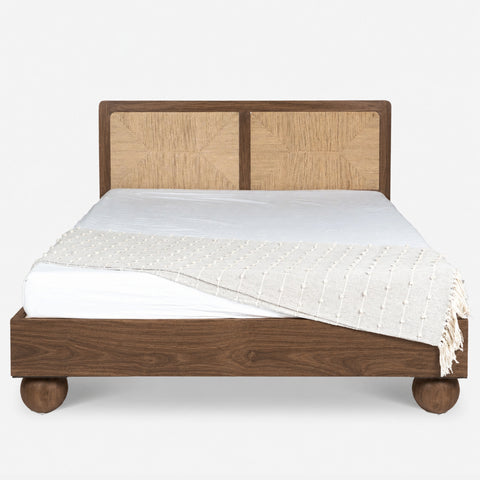 Abacus Acacia Wooden Bed