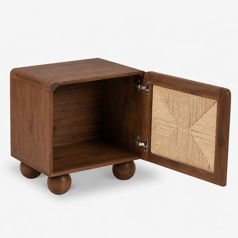 Abacus Wooden Bedside