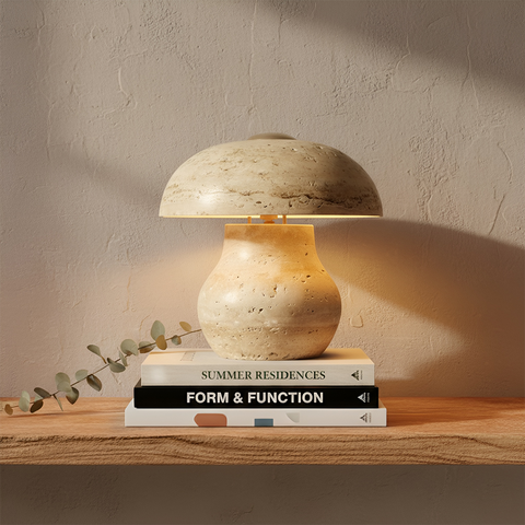 Darvian Table Lamp Panther Marble