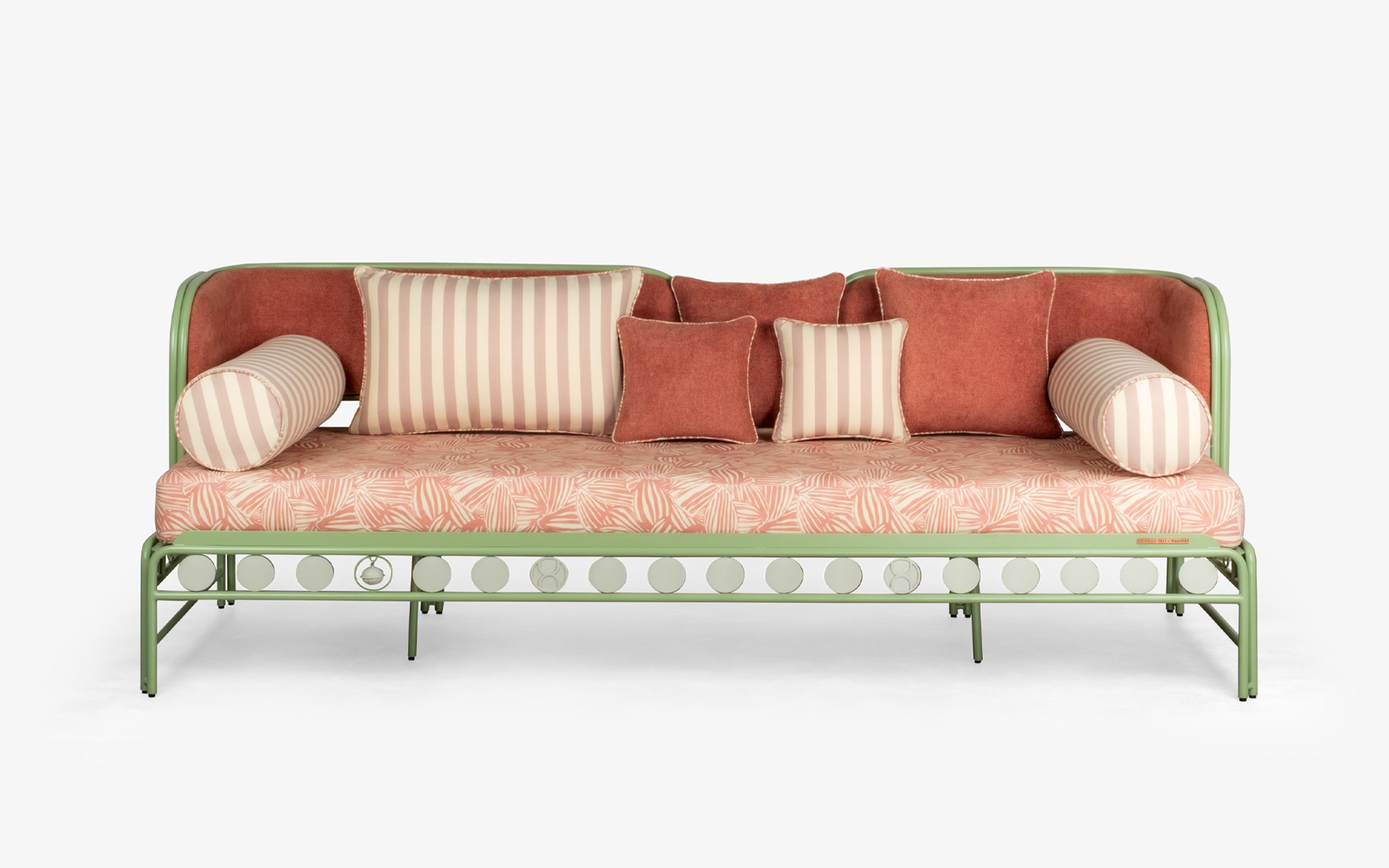 Dastoori Outdoor 3 Seater Sofa - with white background - Orange Tree