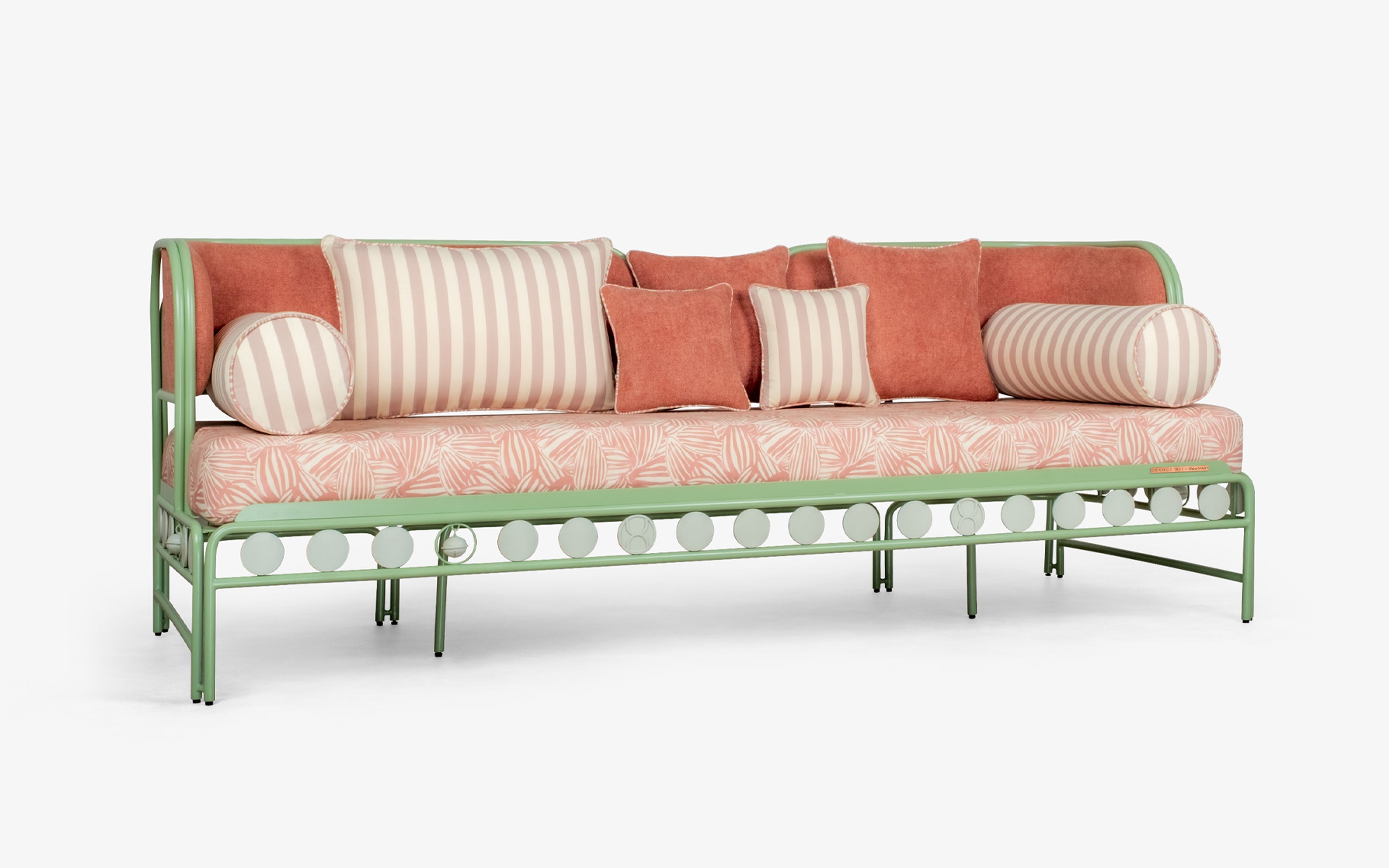 Dastoori Outdoor 3 Seater Sofa - with white background - Orange Tree