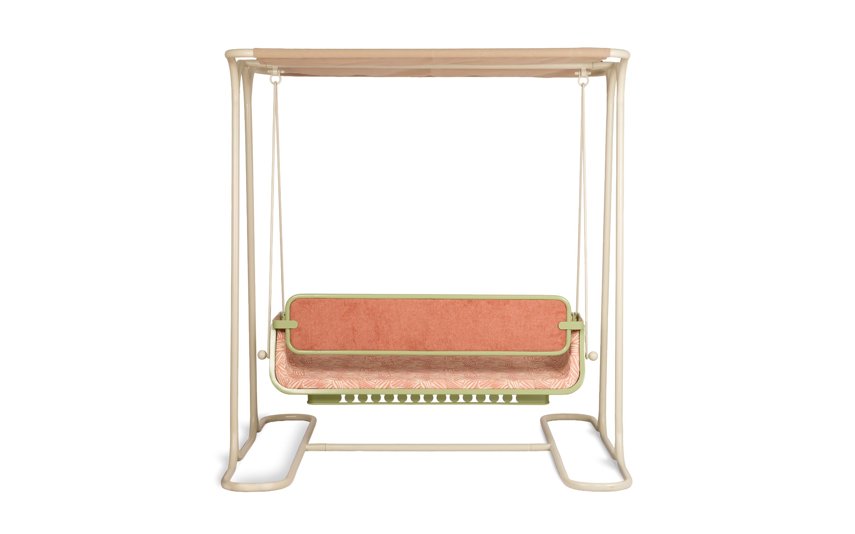 Dastoori Outdoor Swing For Garden & Home - Close shot - from upper angle - Orange Tree