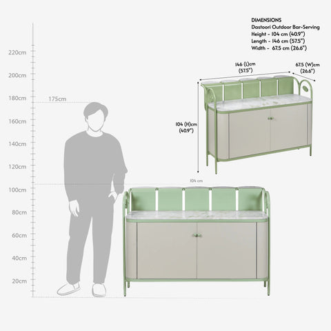 Dastoori Outdoor Bar Serving