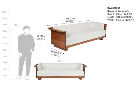 Douglas 3 Seater Sofa