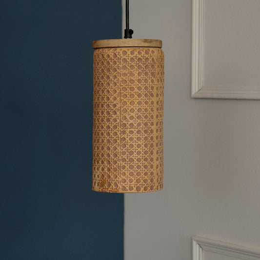 Emporia Hanging Lamp Cylindrical Tall