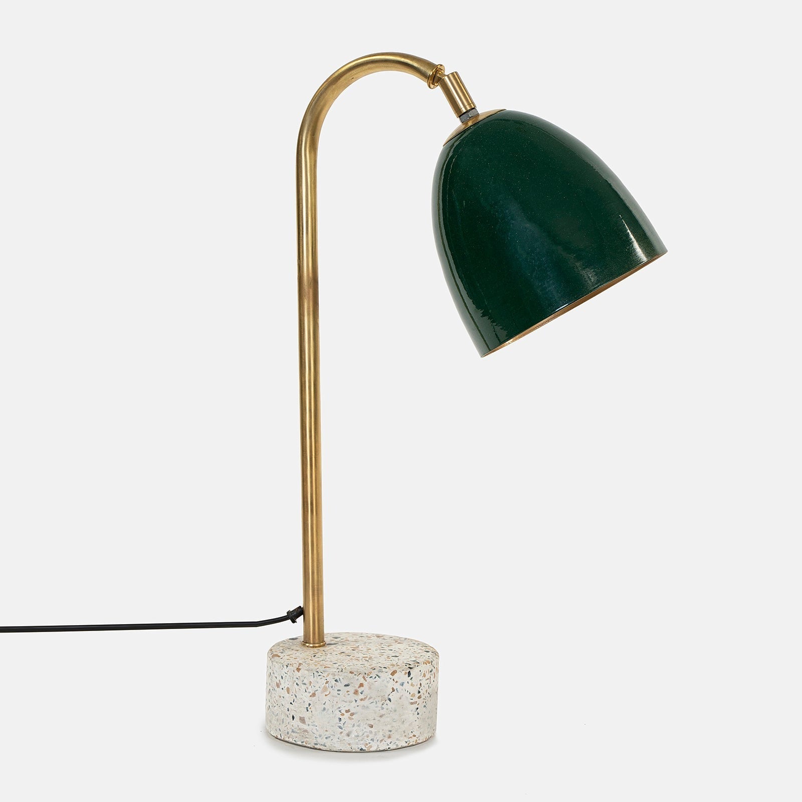Eros Green Study Table Lamp