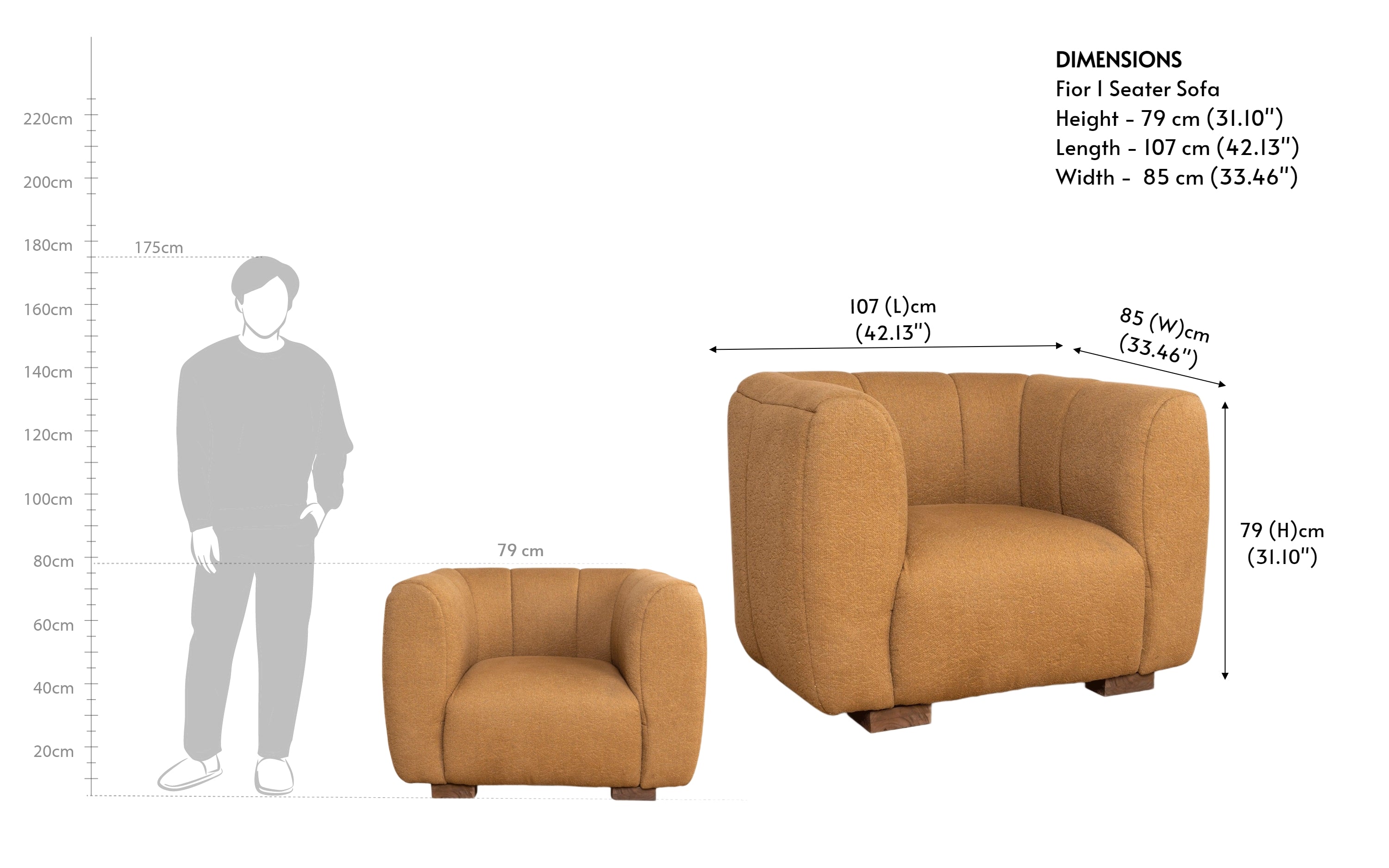 Fior Seater Sofa - Main Image