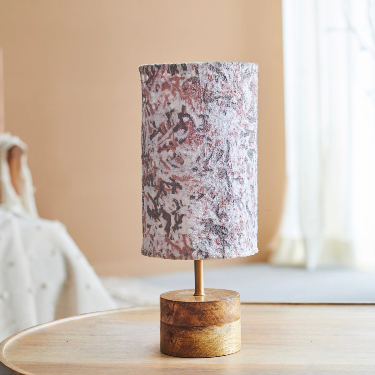 Flake Table Lamp Beige