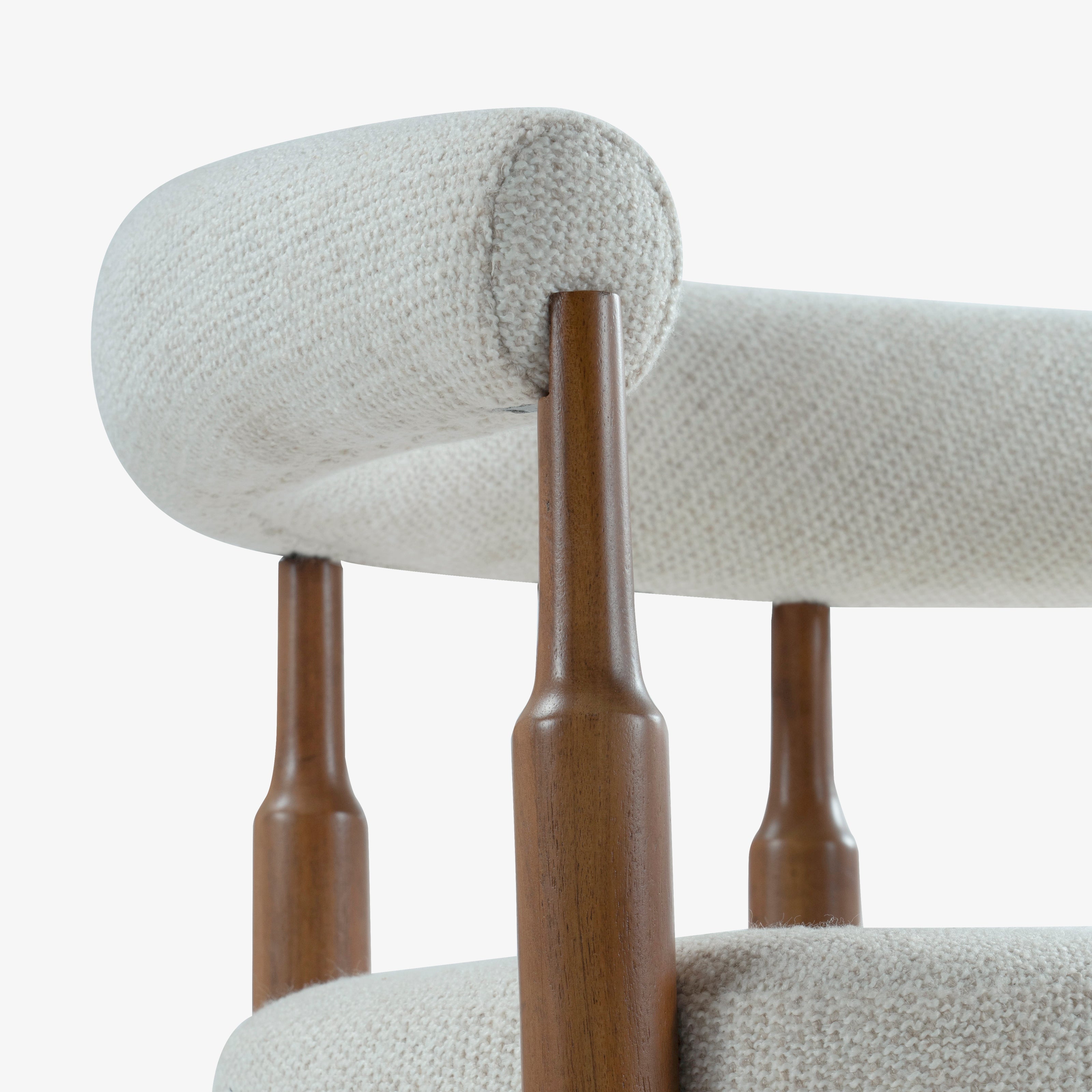 Close-up of wood chair 