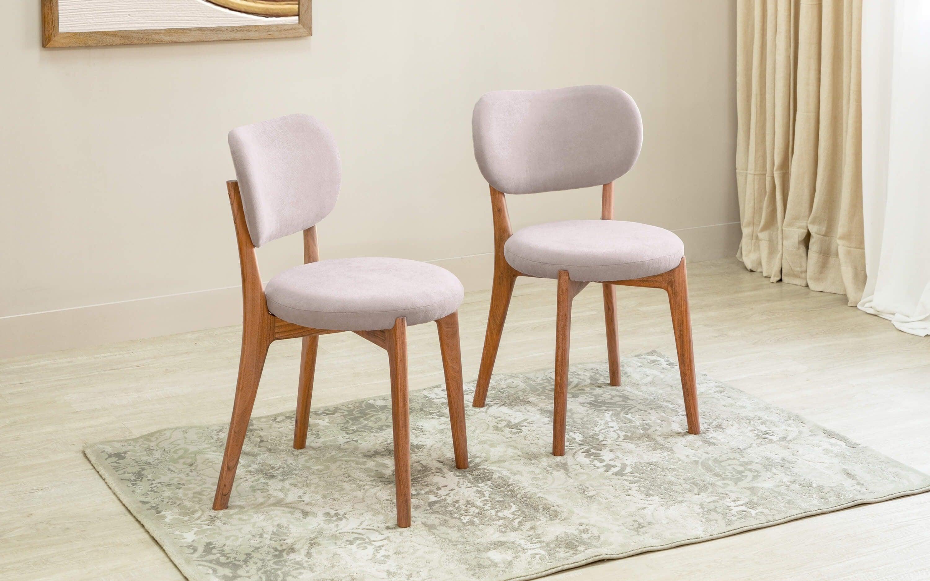 Acme Curve Dining Chair Set Of