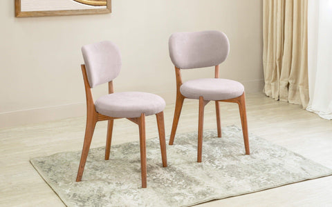 Acme Curve Dining Chair Set Of 2