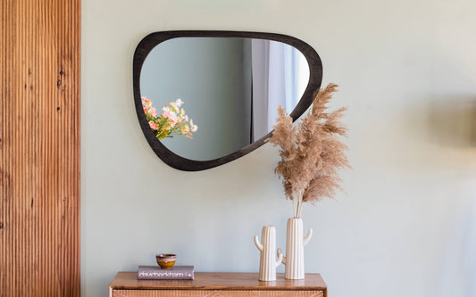 Wall Mirror for TV Unit Decoration Items- Orange Tree Home