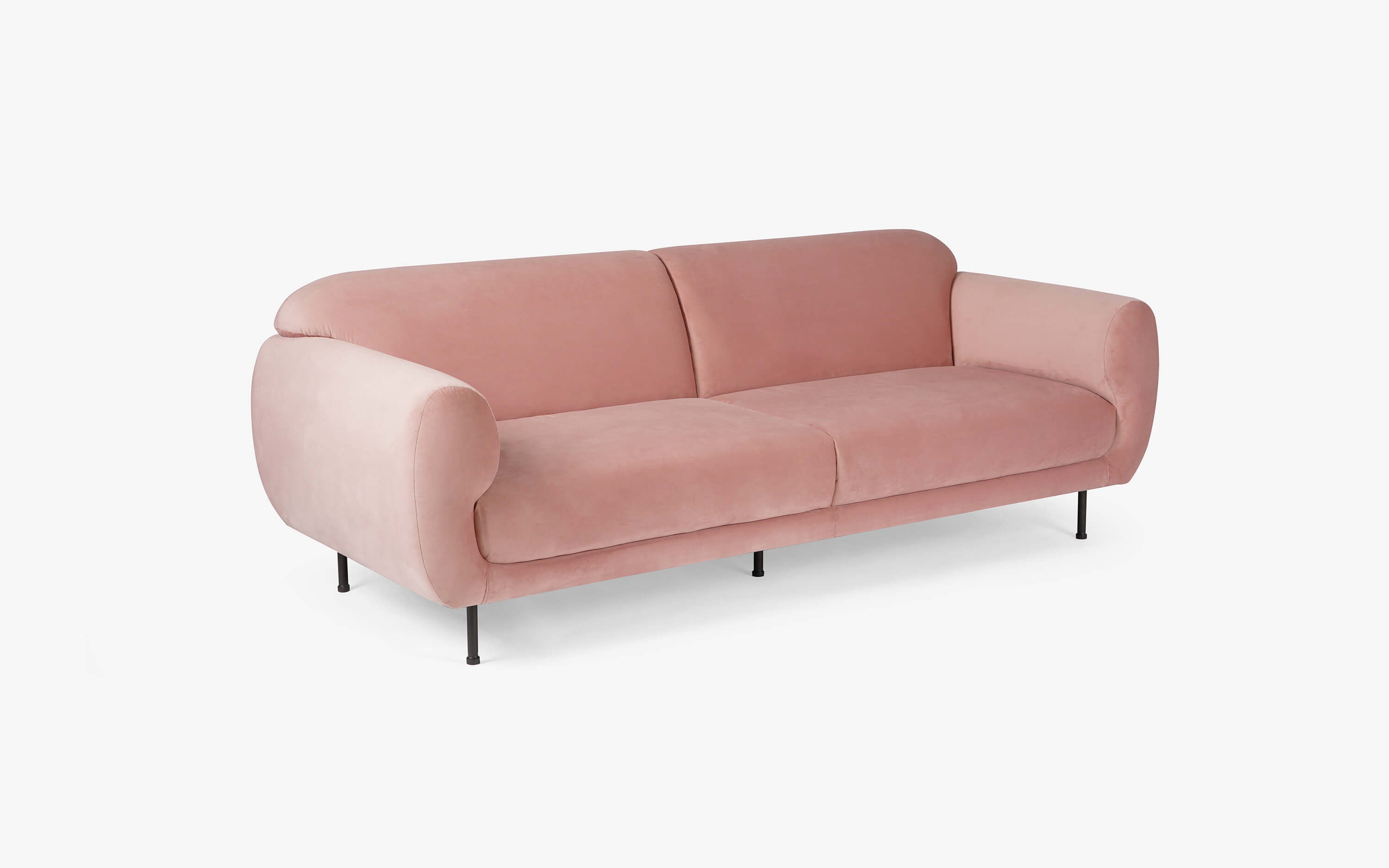 Kenzo 3 Seater Sofa for living room- Orange Tree