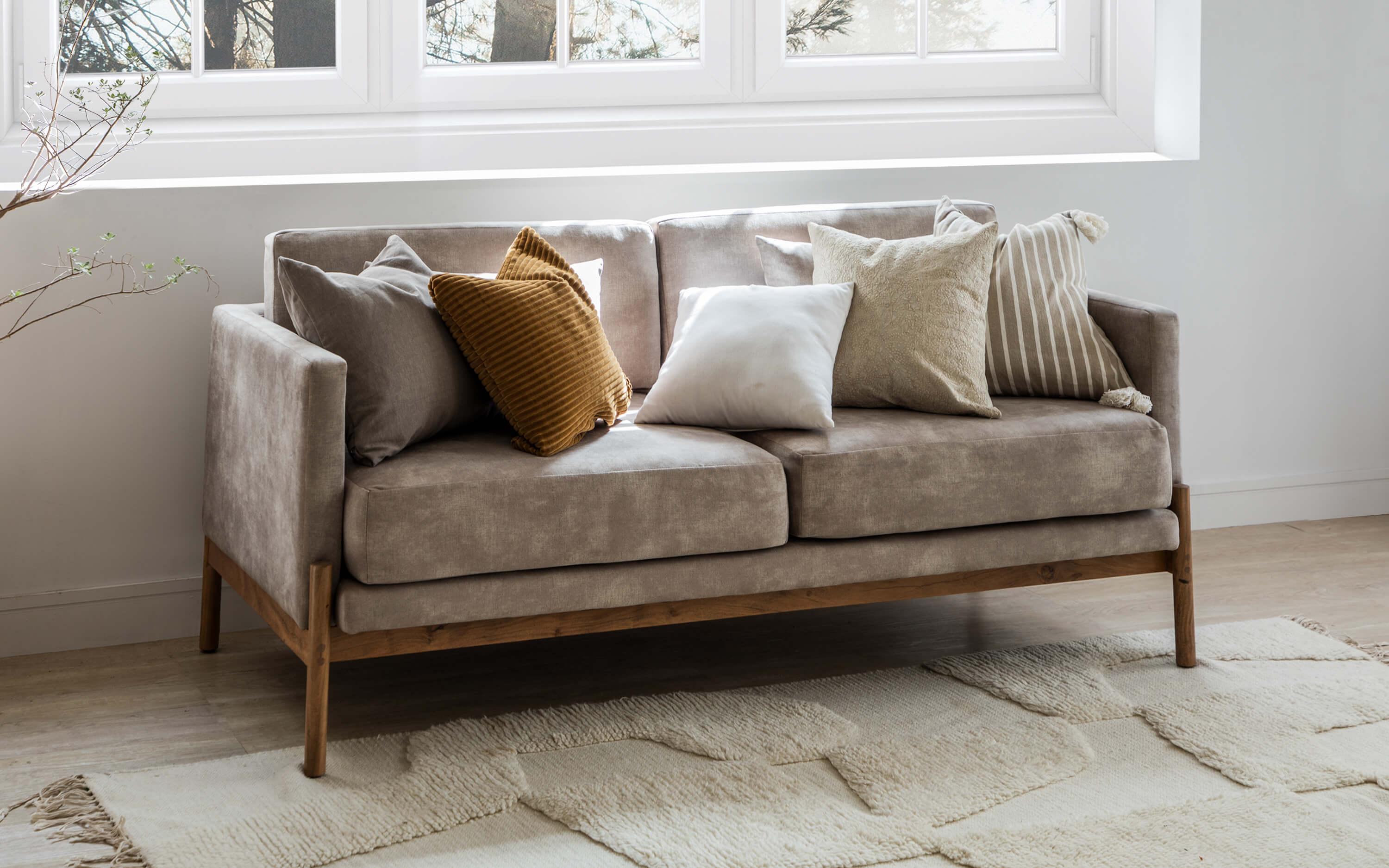 Hana Three Seater Sofa. Luxury Sofa Designs by Orange Tree Home