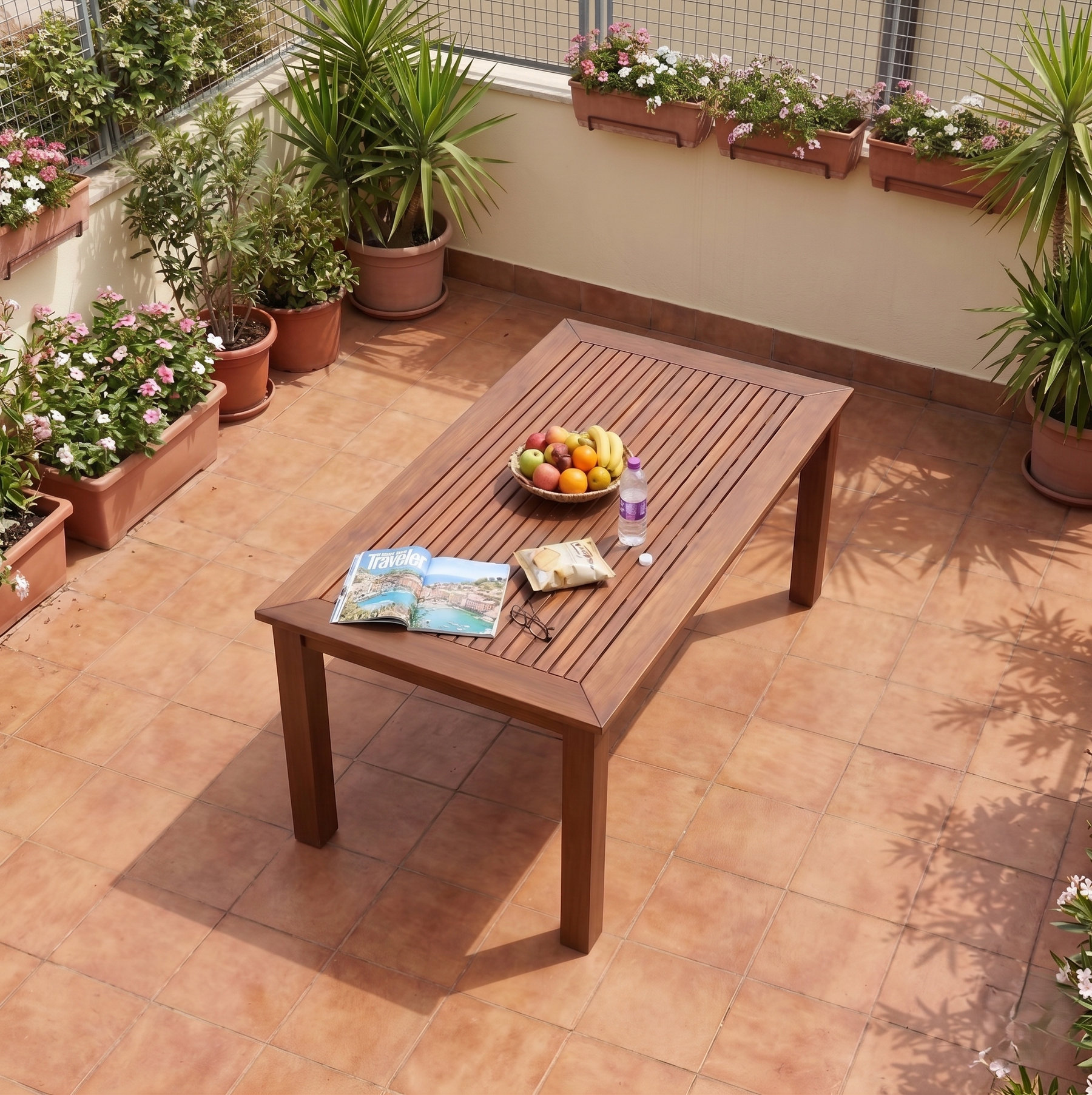 Alfresco Outdoor Dining Table 6 Seater