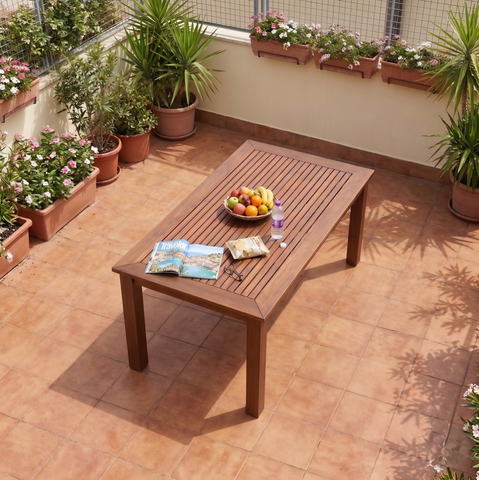 Alfresco Outdoor Dining Table 6 Seater