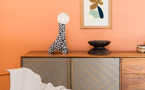 Giraffe table lamps for living room