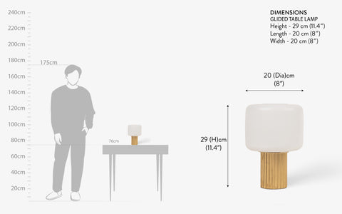 Glided Table Lamp