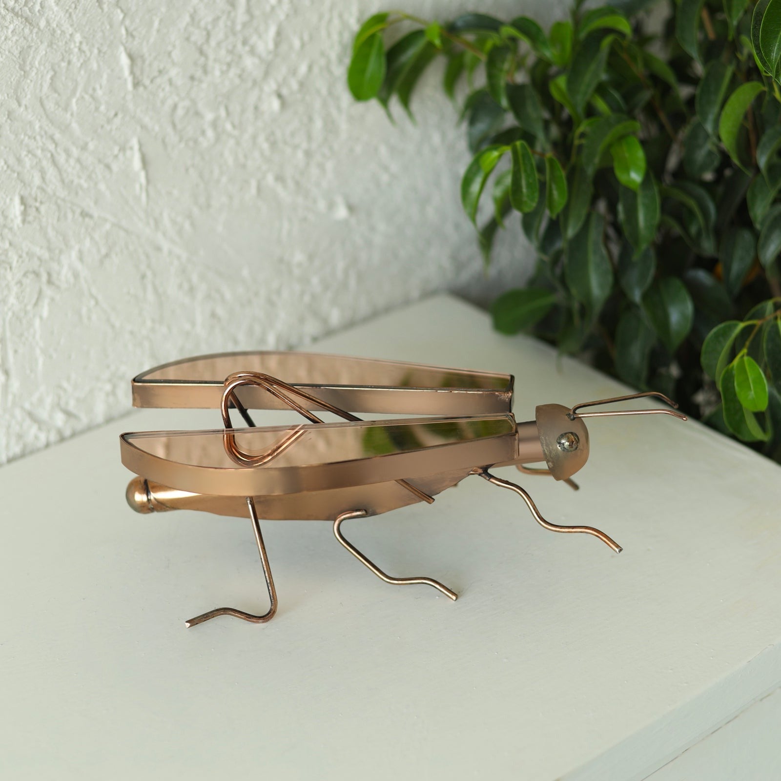 Grasshopper Table Decor Copper