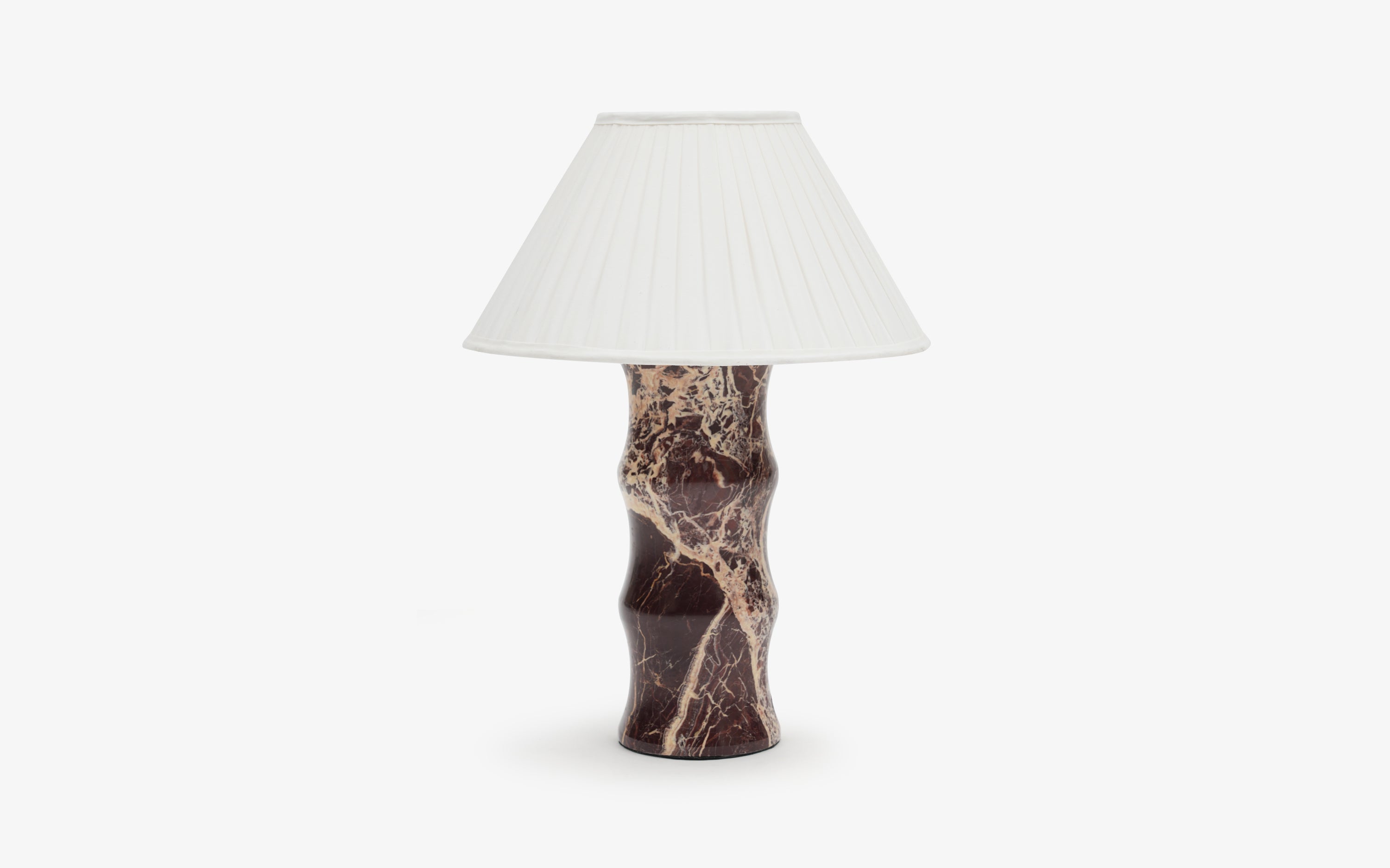 Halo Tall Table Lamp - with white background - Orange Tree