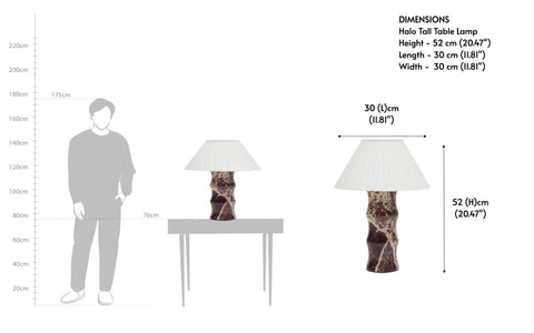 Halo Tall Table Lamp