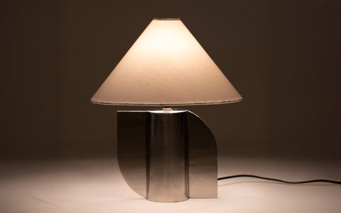 Helia Silver Table Lamp
