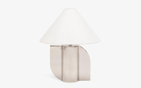 Helia Silver Table Lamp