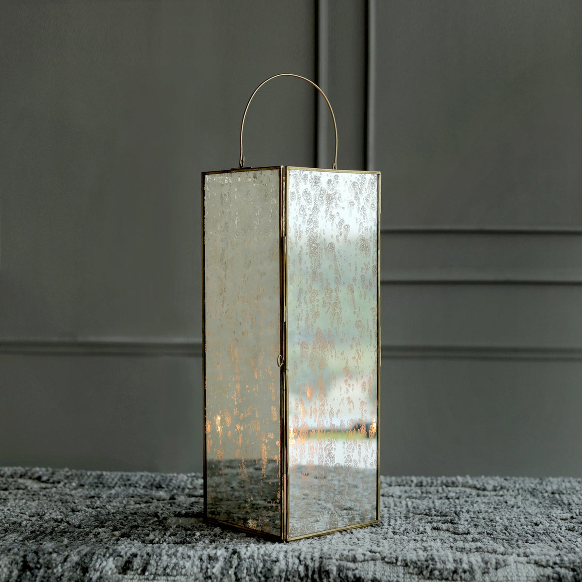 Hera Medium Glass Lantern