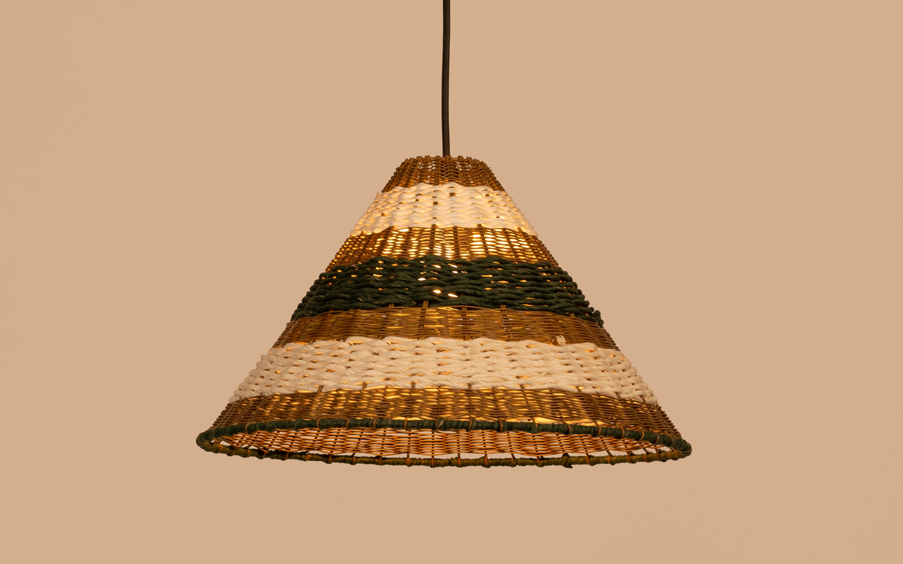 Japon Green Hanging Lamp