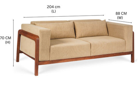 Joy 3 Seater Sofa