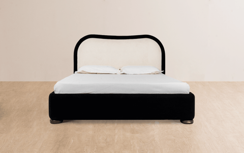 wooden bed. double bed. wood modern bed design.