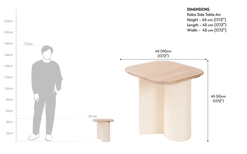 Kaba Side Table Arc