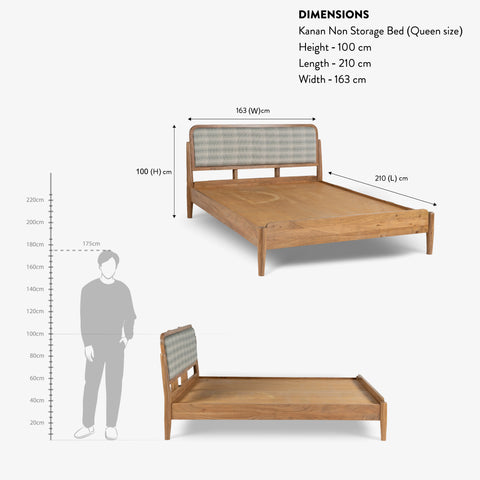 Kanan Non Storage Bed (Queen size)
