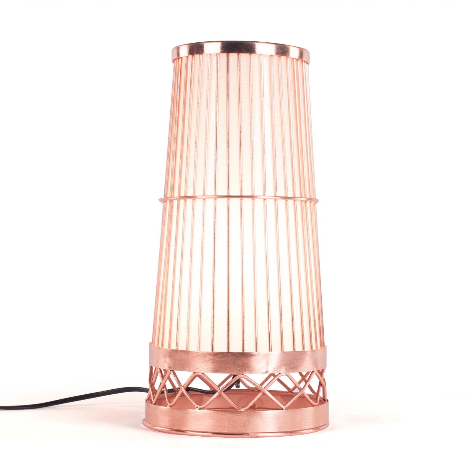 Katra LED Table Lamp Copper