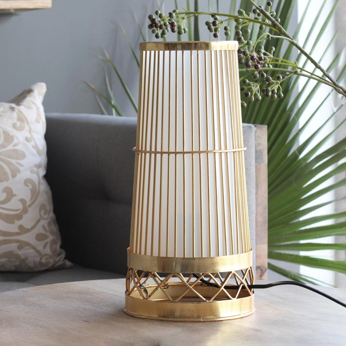 Katra LED Table Lamp Gold