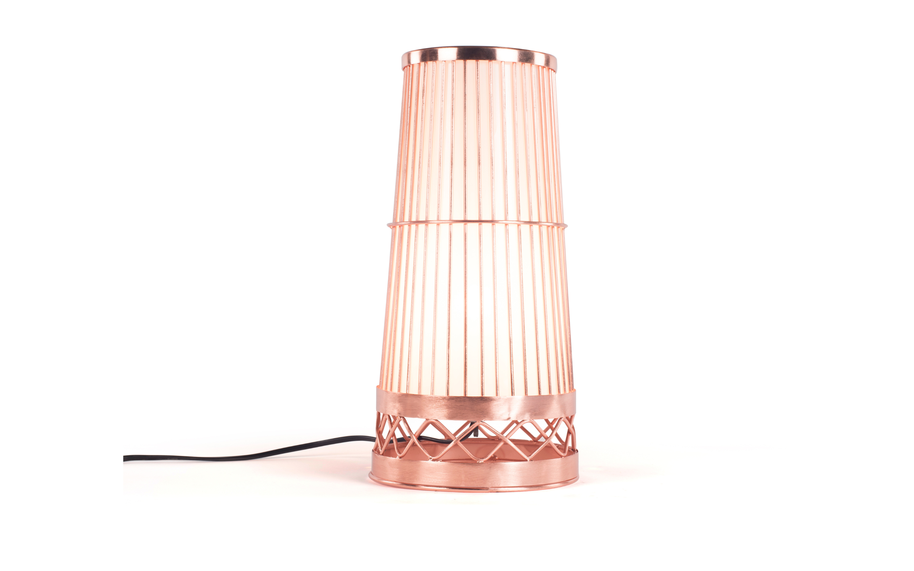 Katra LED Table Lamp Copper
