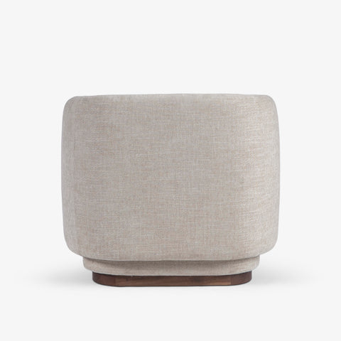 Armchair back view