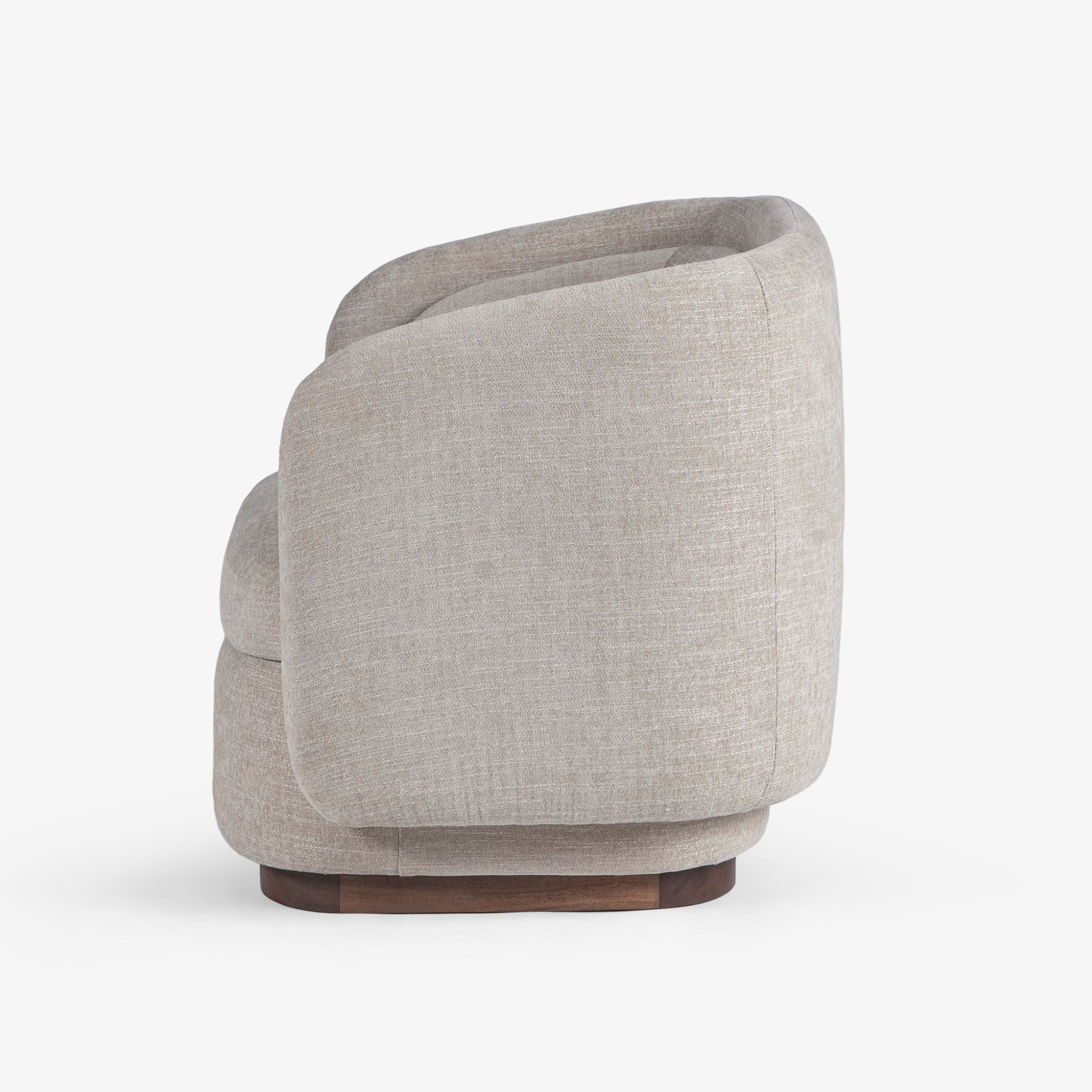 Armchair side profile