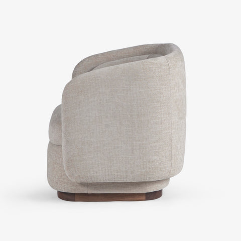 Armchair side profile