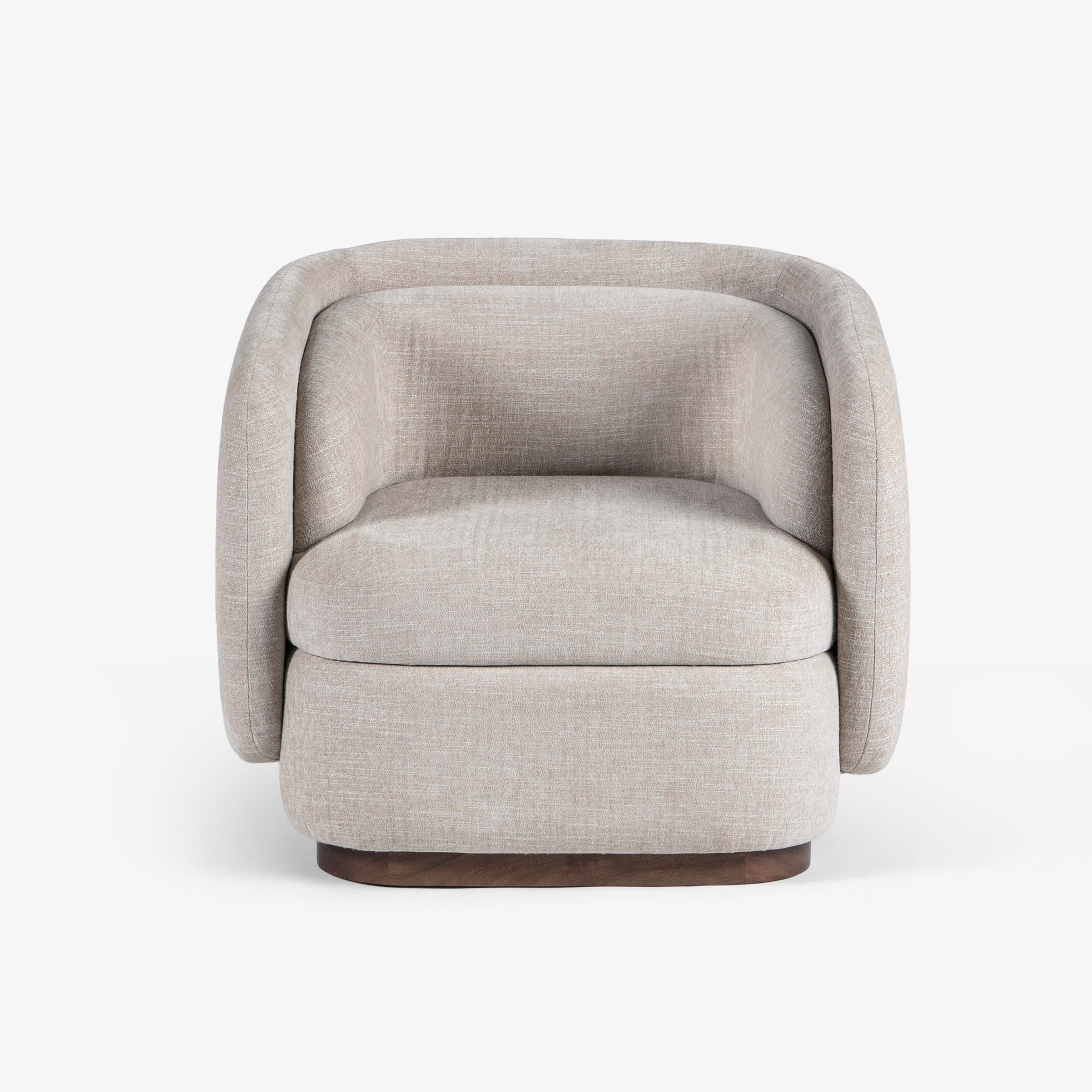 Armchair front view