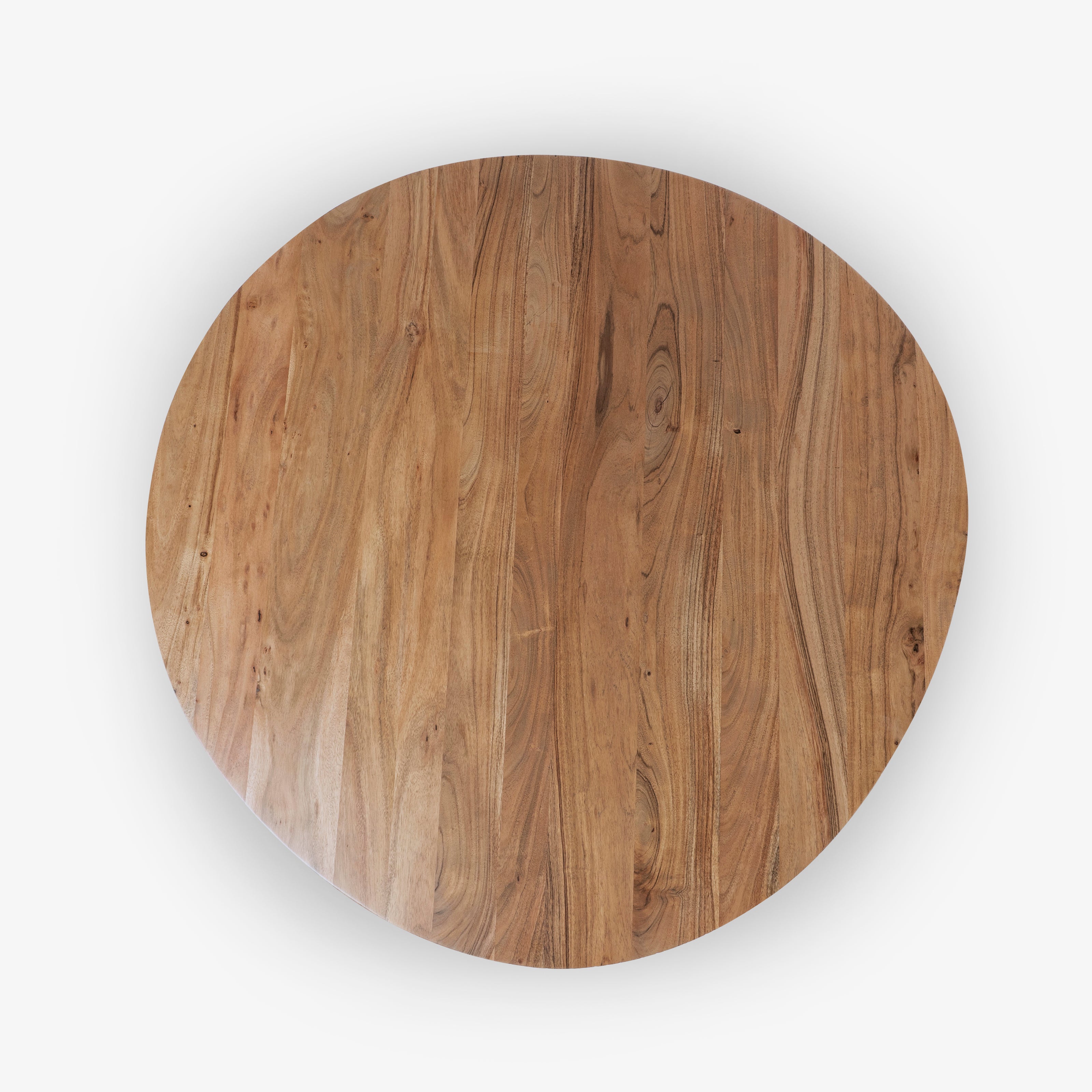 Circular tabletop close-up