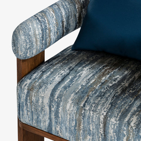 Patterned fabric close-up
