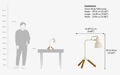 Leaner Study Table Lamp
