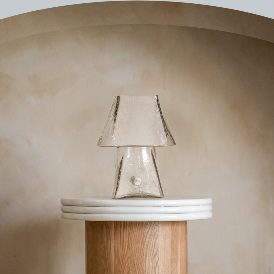 Lueur Clear Glass Mini Table Lamp