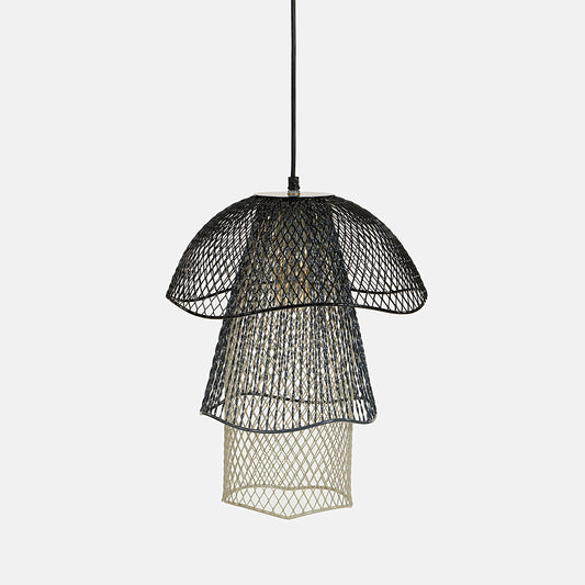 Mallawi Black Tall Hanging Lamp