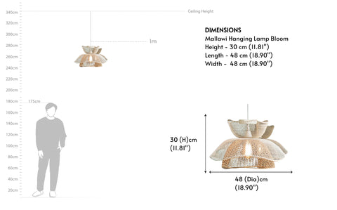 Mallawi Hanging Lamp Bloom