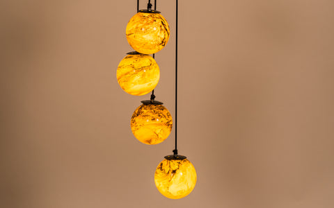 Maribo Cluster of 6 Hanging Lamp